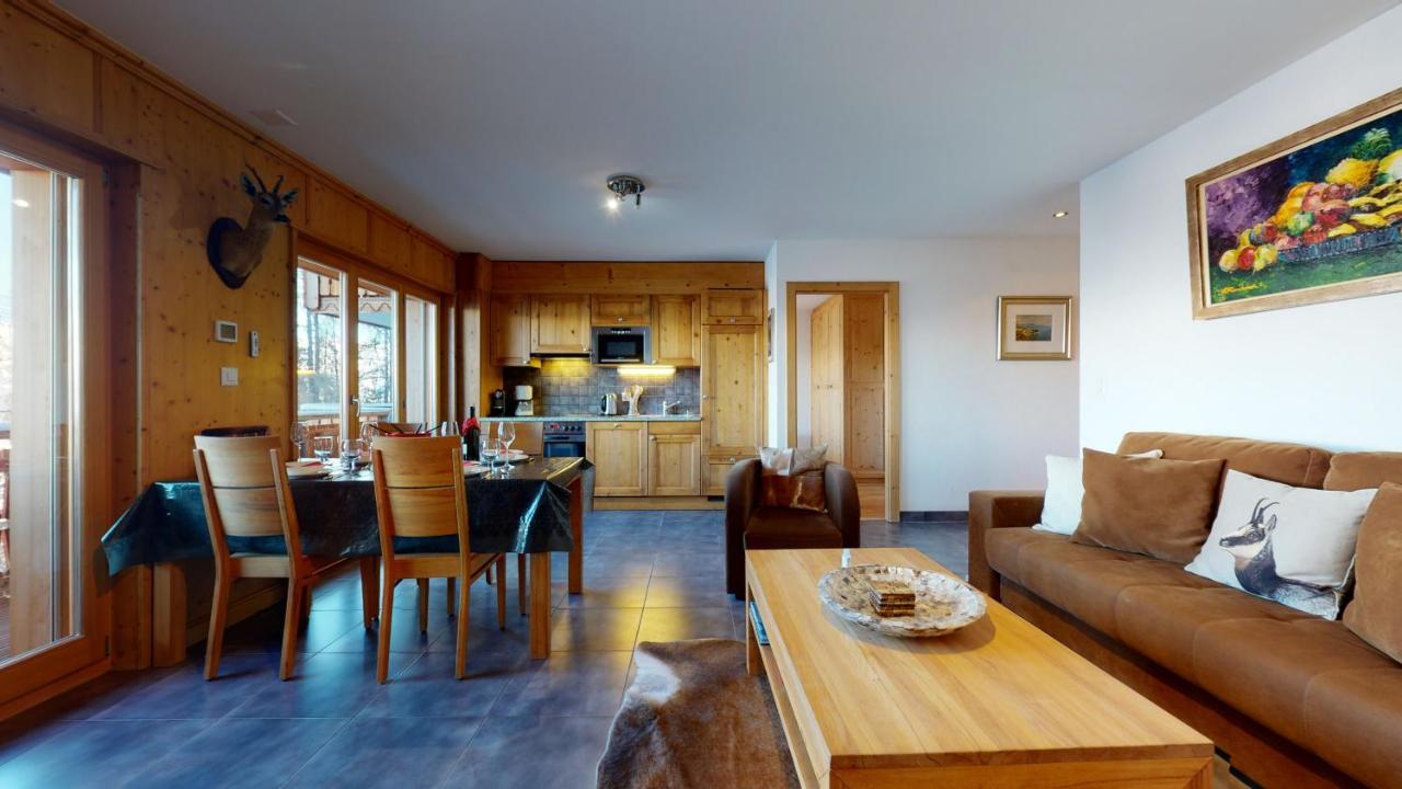 Hauts De Veysonnaz Sauna & View Apartments Ngoại thất bức ảnh