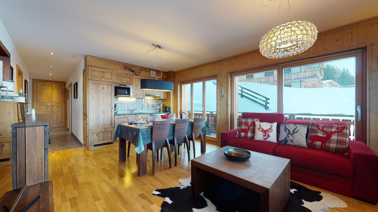 Hauts De Veysonnaz Sauna & View Apartments Ngoại thất bức ảnh